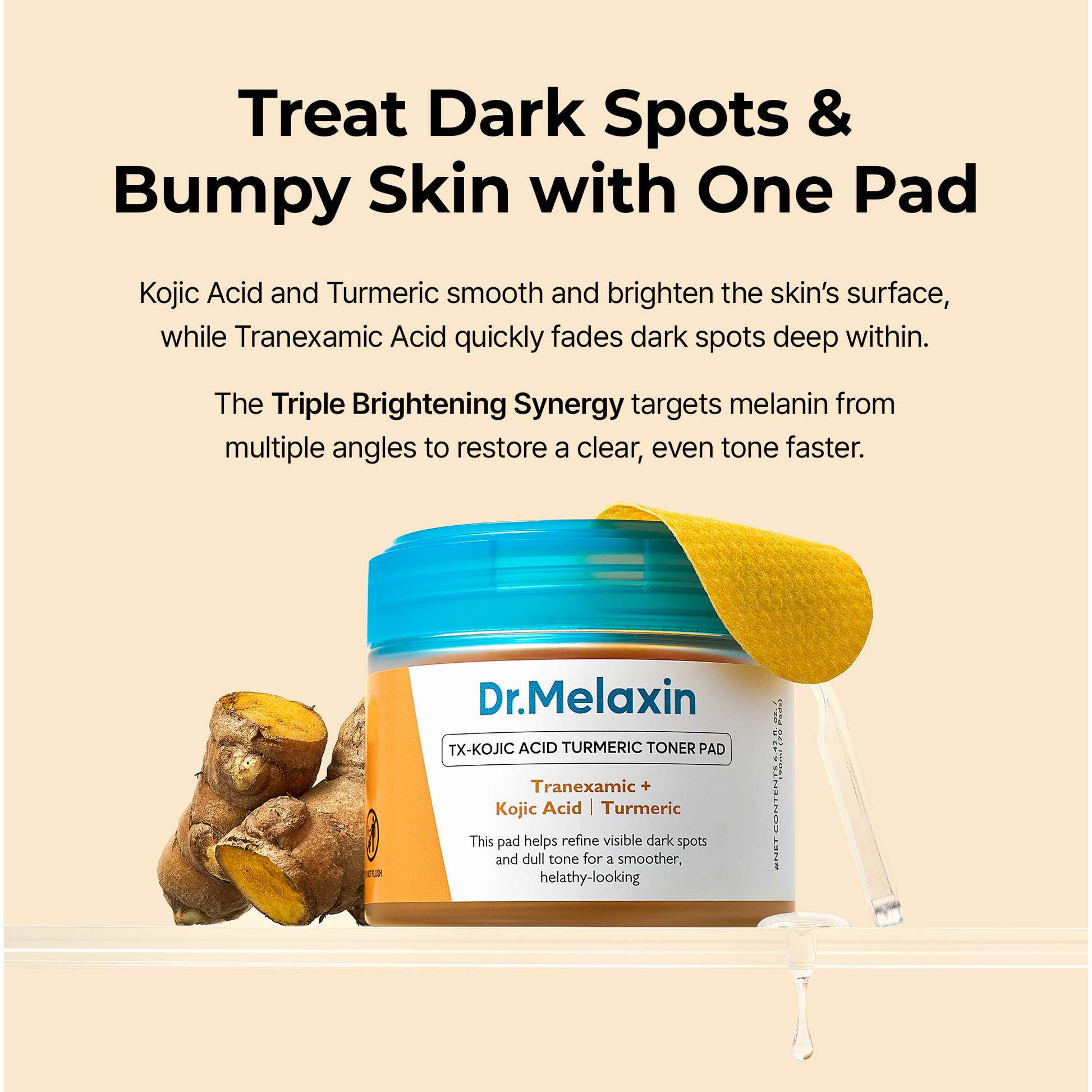 Kojic Acid Amber Face & Body Care Set